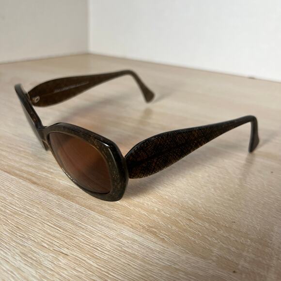 Jean Lafont Paris Jamaique 122 Sunglasses FRAMES ONLY Brown Black 50-25-127